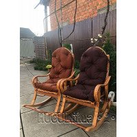 Rattan rocking chair "Disassemblable 2"