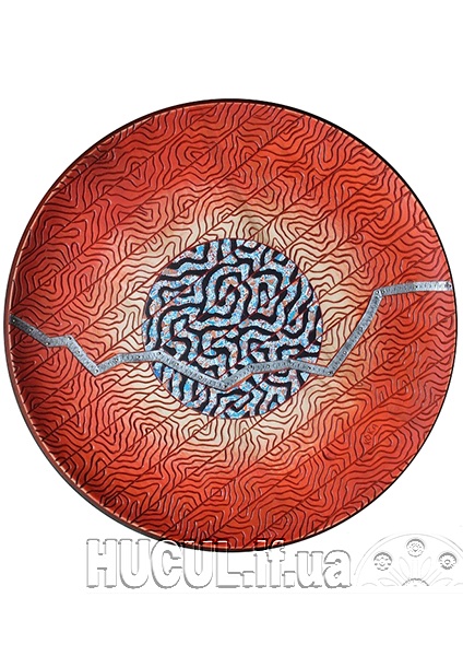Ornamental plate "Coral"