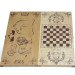 Backgammon, checkers "Lion"