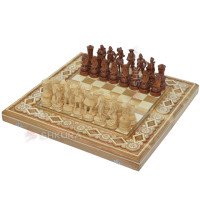 Шахи "Пірати Карибського моря" 50х50 см. Бісер