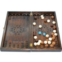 Backgammon "Waltz", carved, 55 cm