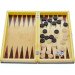 Carved 3-in-1 Set, Chess, Backgammon, Checkers, 32x32 cm