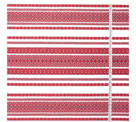 Ethno-fabric Anastasia TDK-73 6/3, linear meter.