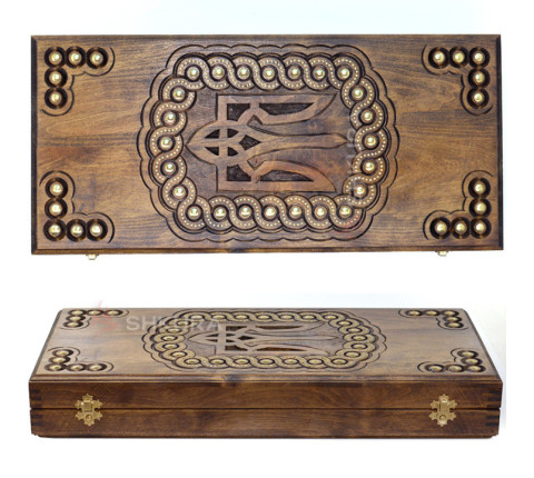 Backgammon "Trident", copper, 50 cm