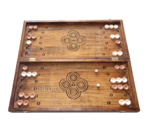 Backgammon "Storm", 55x50 cm