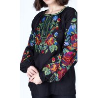 Embroidered women's blouse "Song of Threads"