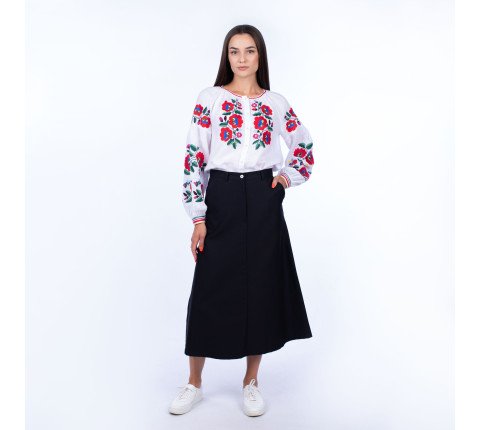 Women's embroidered shirt "Legend"