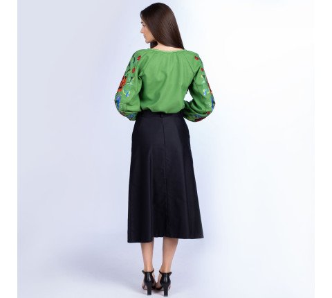 Women's embroidered shirt "Wreath of Destiny"