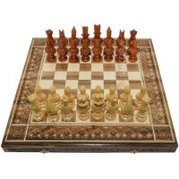 Chess + Backgammon + Checkers "Egypt". 50x50 cm. 3 in 1. Handmade