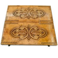 Handmade Backgammon "Satellite"