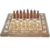 Chess "Pirates of the Caribbean" 60x60 cm. Beads