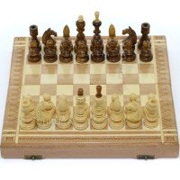 Chess, checkers, backgammon, 29x29 cm