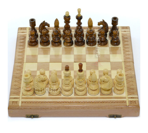 Chess, checkers, backgammon, 29x29 cm