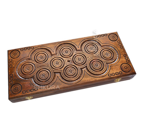 Backgammon "Tornado", 50x45 cm