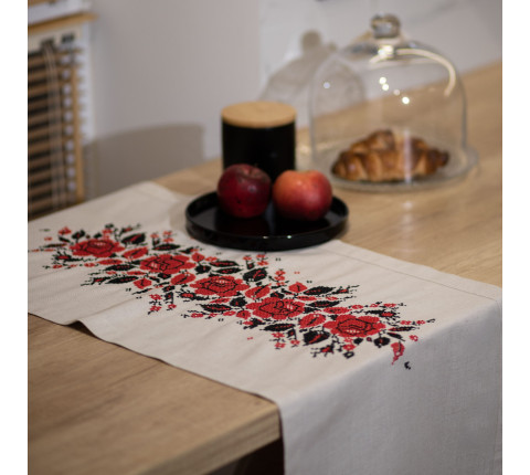 Embroidered Path "Ethnomotifs"