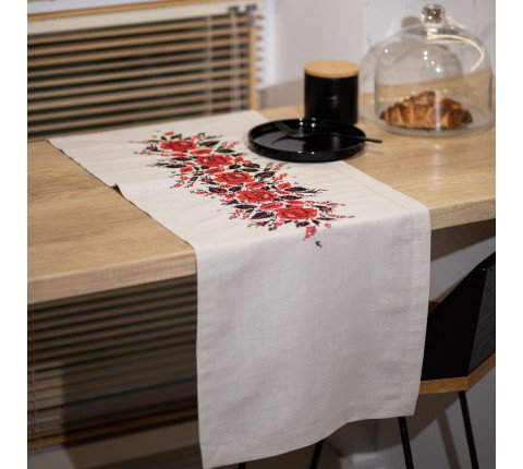 Embroidered Path "Ethnomotifs"