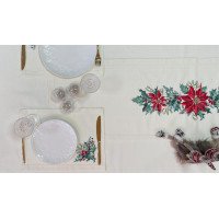New Year's runner "Mistletoe"