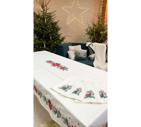 New Year runner "Mistletoe"