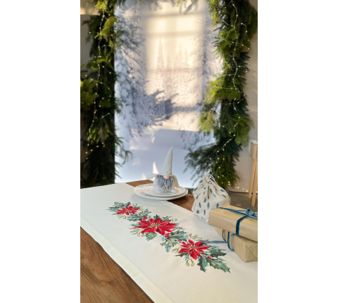 New Year runner "Mistletoe"