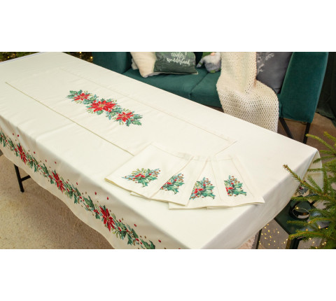 New Year runner "Mistletoe"