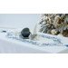 New Year runner "Winter Beauty" white