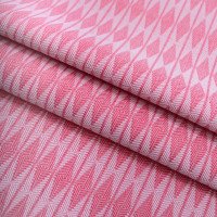 Fabric Dyushes TDK-162-1 1/192 raspberry parfait, per meter.