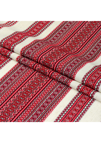 Ethno-fabric for decoration Dzvinka-N TDK-143-N 2/6, linear meter.