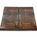 Handmade backgammon "Trident of Ukraine" 05, 50 cm