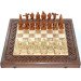 Wooden chess 3 in 1, carved "Armed Forces of Ukraine". 50x50 cm