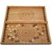 Gift Chess + Backgammon "Egypt". 50x50 cm. Handmade