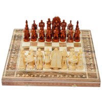 Chess 3 in 1 "Game of Thrones". 50x50 cm.