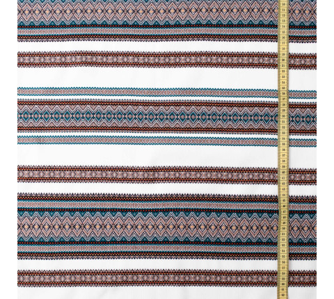 Ethno-fabric for tablecloths America-3 TDK-158-P 1/7, running meter.