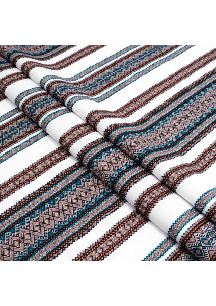 Ethno-fabric for tablecloths America-3 TDK-158-P 1/7, running meter.