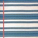 Ethno-fabric with blue ornament for decor Rendezvous-2 TDK-110-0 1/2, running meter.