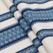 Ethno-fabric with ornament for decor Rendezvous-3 TDK-110-K 5/2, per meter.