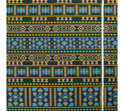 Ethno-jacquard decorative Ustina-2 TDK-Zh-224-A 1/7, linear meter.