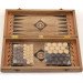 Backgammon + Checkers, 36x36 cm