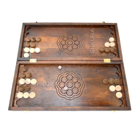 Backgammon "Star", 50x45 cm