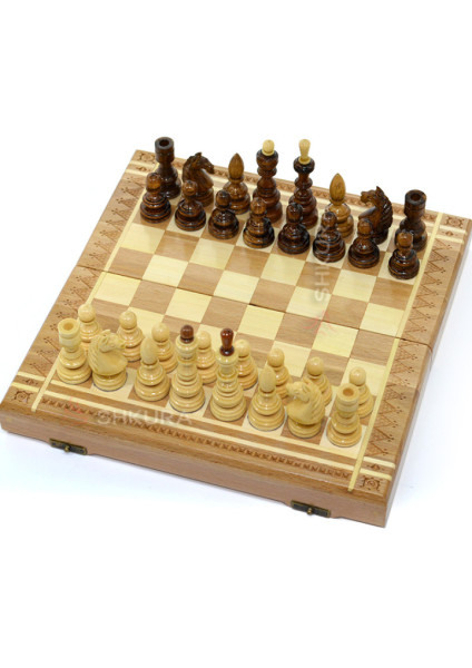 Chess, checkers, backgammon, 29x29 cm