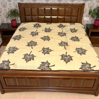 Wool blanket Maple leaves