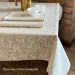 Тканина для скатертин Камелія ТДК-Ж-185-1 2/200 беж, пог.м.