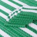 Table set Flora green (tablecloth + 6 napkins)