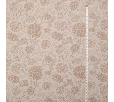 Fabric for curtains Madrid-clover TDK-ZH-195-1 2/151 smoky, per meter.