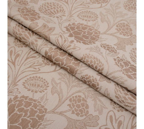 Fabric for curtains Madrid-clover TDK-ZH-195-1 2/151 smoky, per meter.