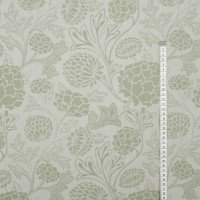 Fabric for curtains Madrid-clover TDK-Z-195-1 3/208 woodworm, per meter.
