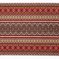 Ethno-fabric for tablecloths Ornament-N TDK-144-N 1/4, per meter.