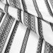 Ethno-fabric for decoration with black ornament Premium-2 TDK-38-0 7/2, per linear meter.