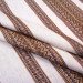 Ethno-fabric with ornament for decor Randevu TDK-110 1/4, per meter.