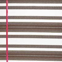 Ethno-fabric with ornament for decor Rendezvous TDK-110 1/41, per meter.