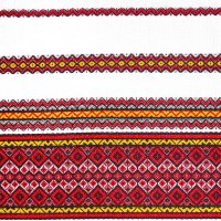 Fabric Rodinna TDK-84 1/5, per linear meter.